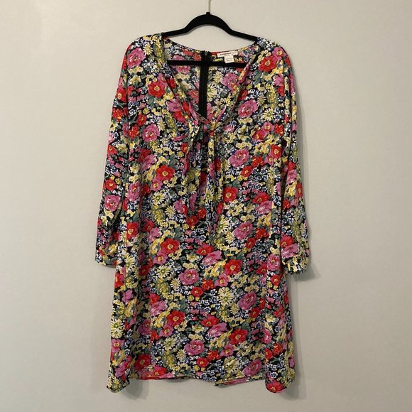 Floral Boho Maternity Dress Size US 6 GLAMOUROUS BLOOM Shift with Tie Detail - Picture 1 of 8